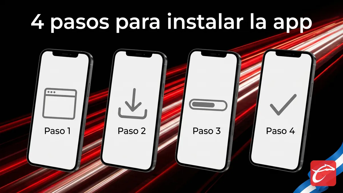 Cuatro pasos para instalar la app oficial de Caliente en iPhone o iPad desde Honduras